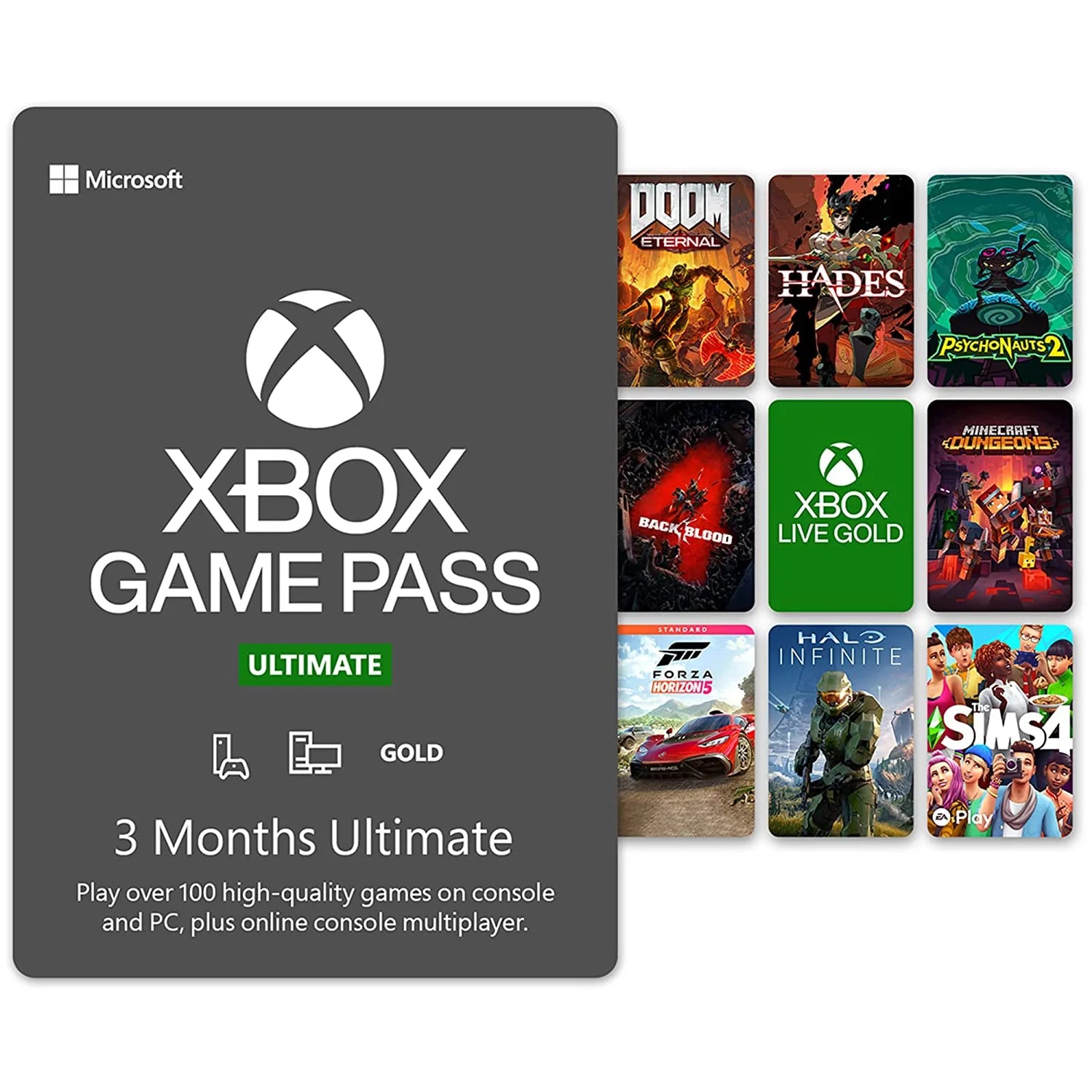 Xbox Series X Next Gen Bundle with Two Wireless Controllers, 3 Month Game Pass Ultimate, Accessories M976
