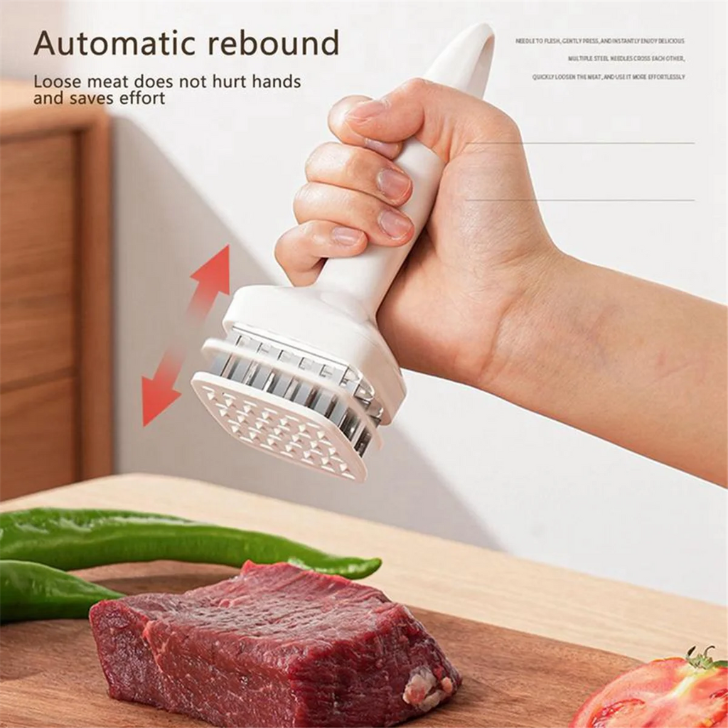 Meat Tenderizer Needle, Stainless Steel Prongs, Food Grade Z7005