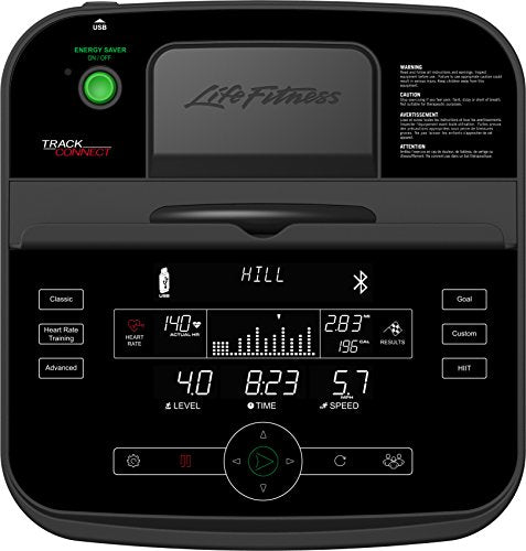 Recumbent Exercise Bike with Track Connect Console M93036