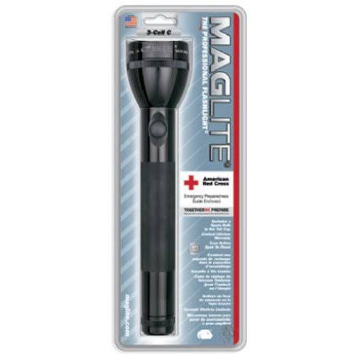 Heavy-Duty 3-Cell C Flashlight, Black B905