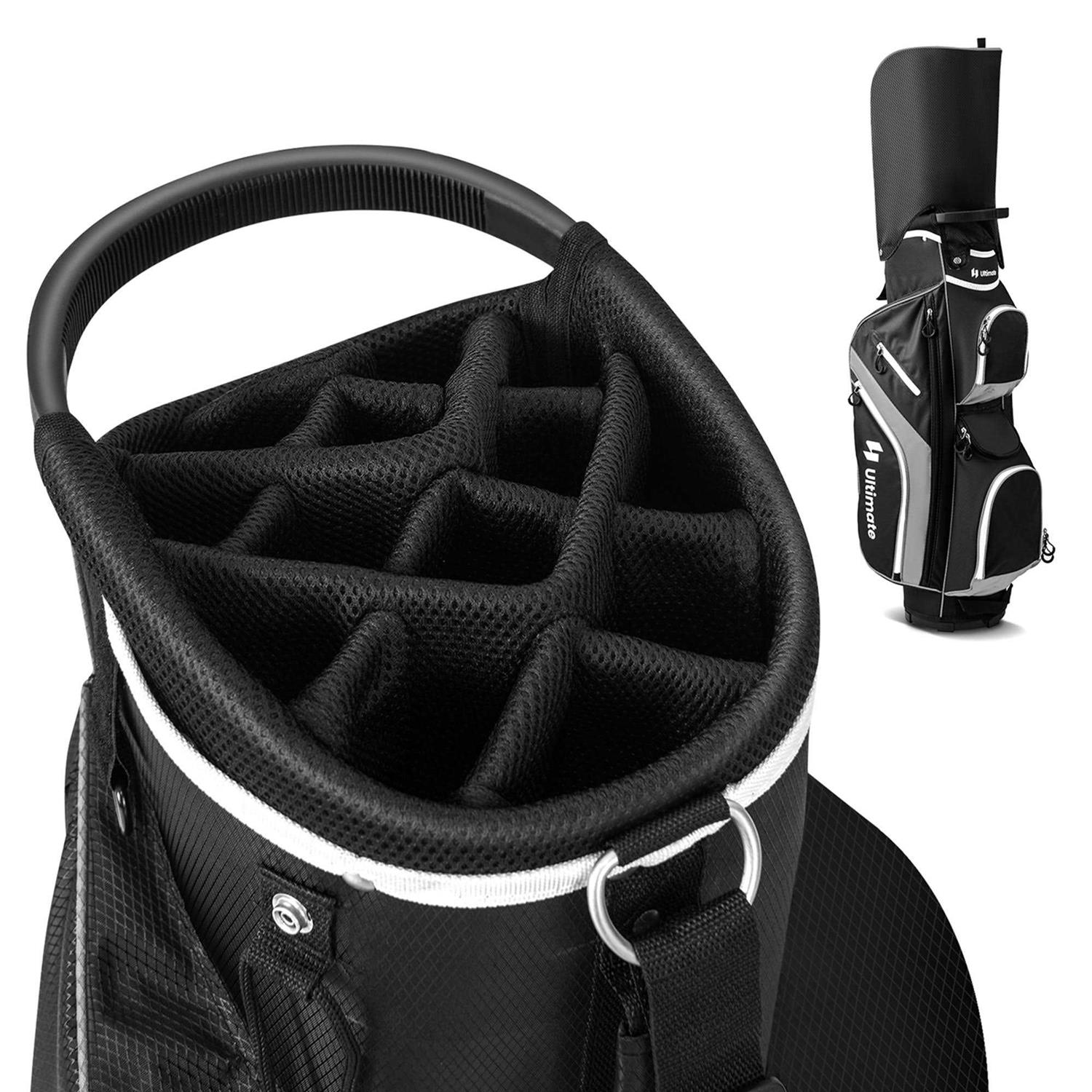 Golf Cart Bag with 14-Way Top Dividers S867