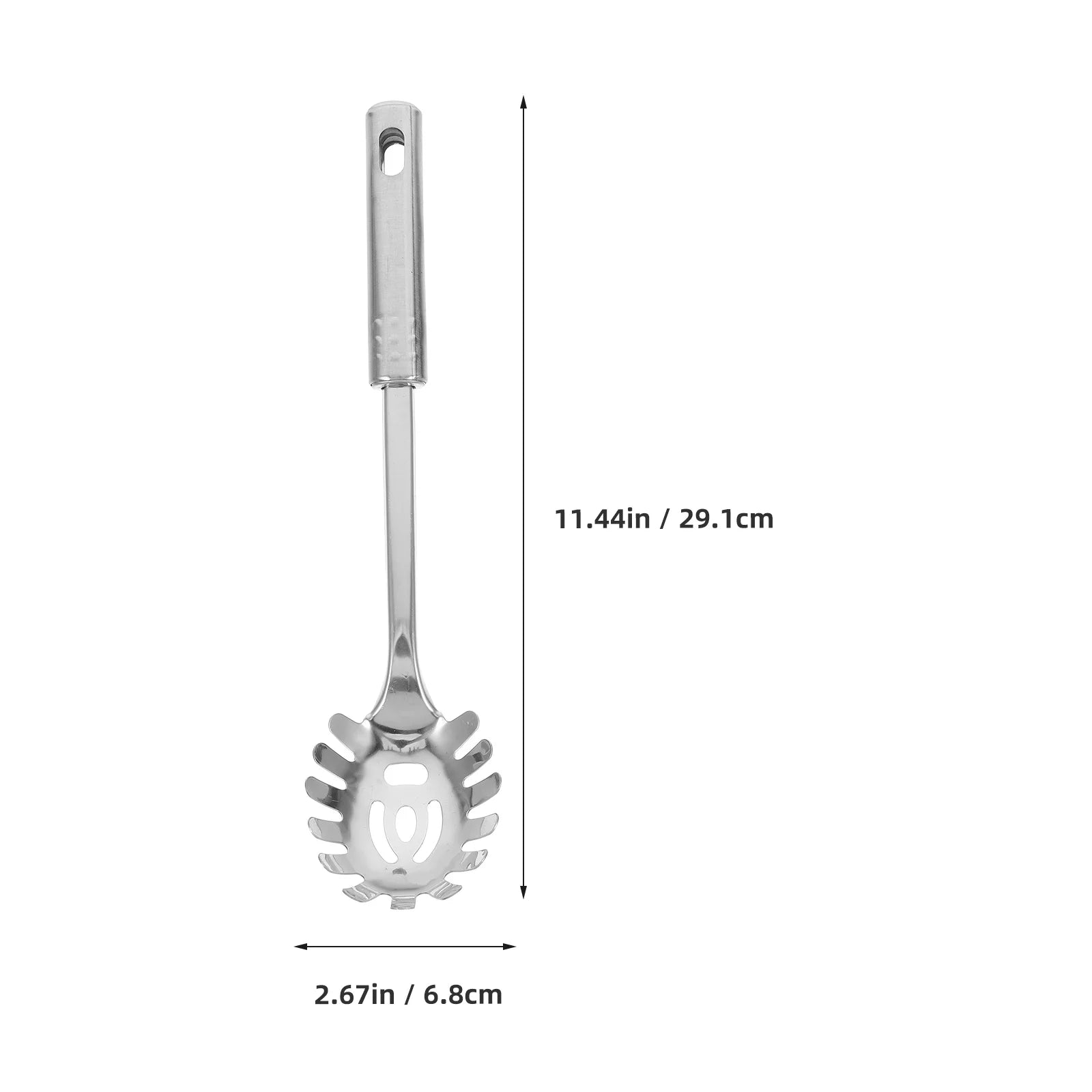 Stainless Steel Pasta Server with Spaghetti Spoon and Fork S29996