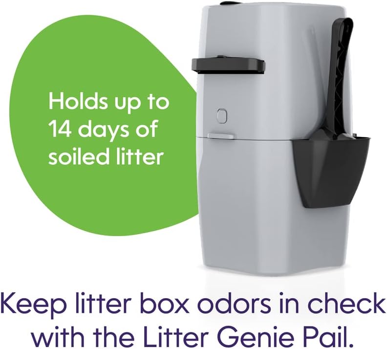 Cat Litter Box Waste Disposal System with Odor Control Refill Bag B799007