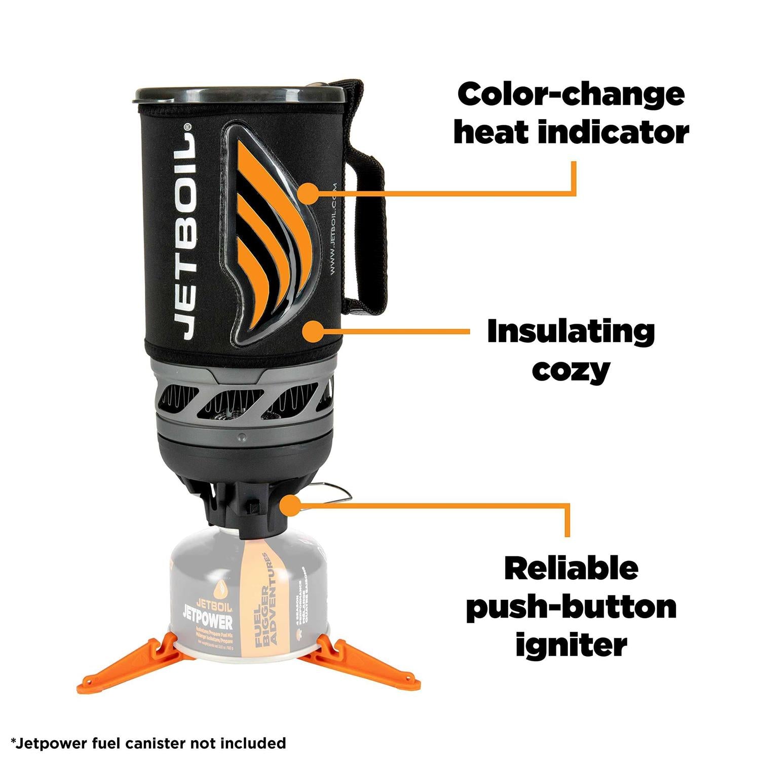 Camping and Backpacking Stove Cooking System with Silicone French Press Coffee Maker W475769