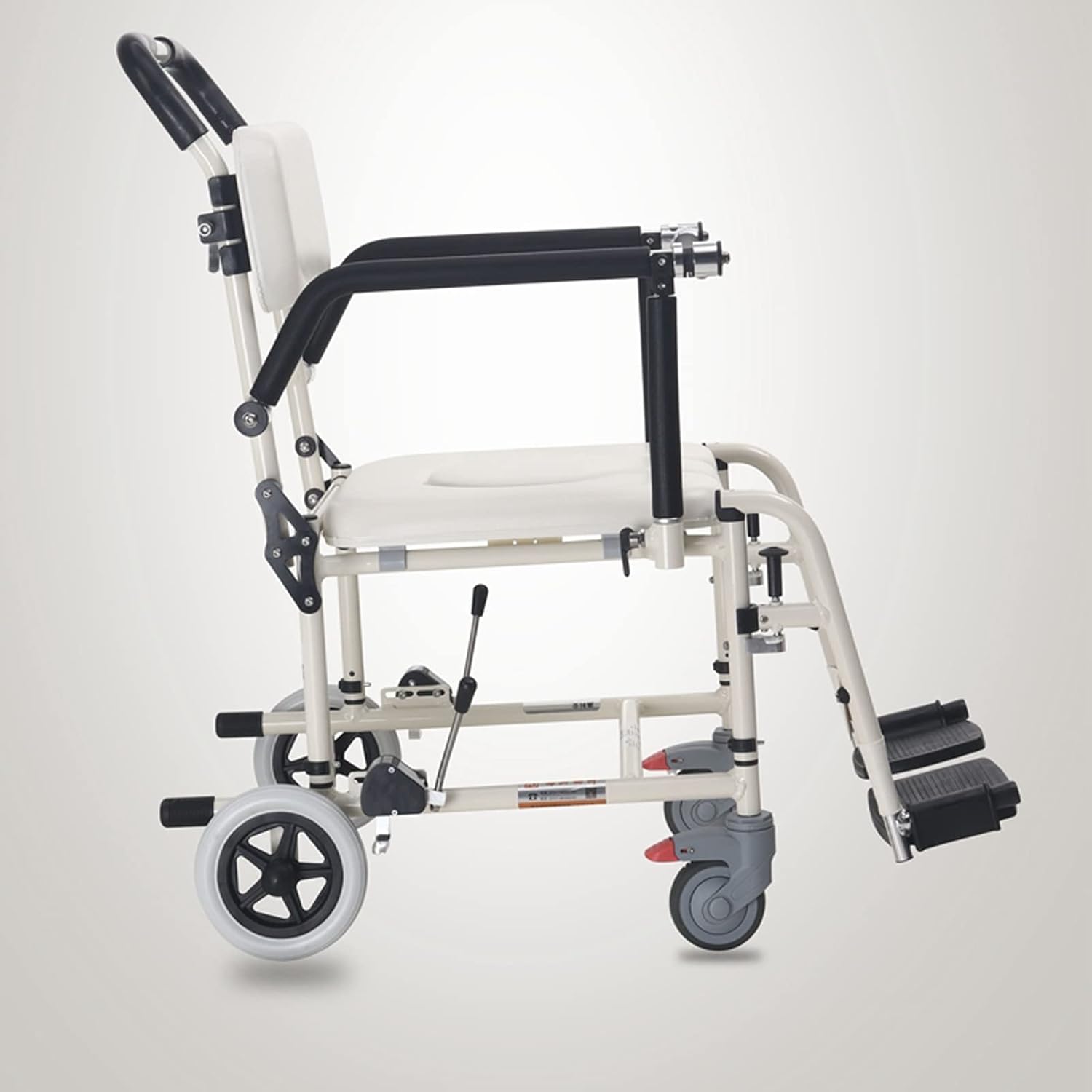Bedside Toilet, Rolling Shower Wheelchair, Patient Transfer Chair Z90632