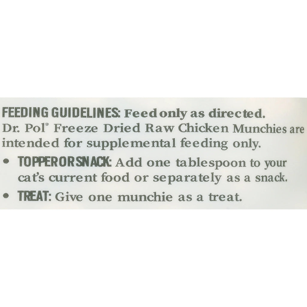 Freeze Dried Chicken Cat Treat and Meal Topper G7419