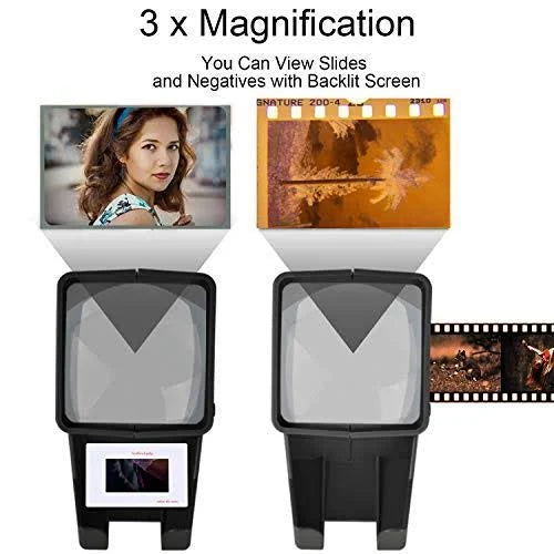 USB Powered 35mm Negative Slide Film Viewer with LED Light U462257