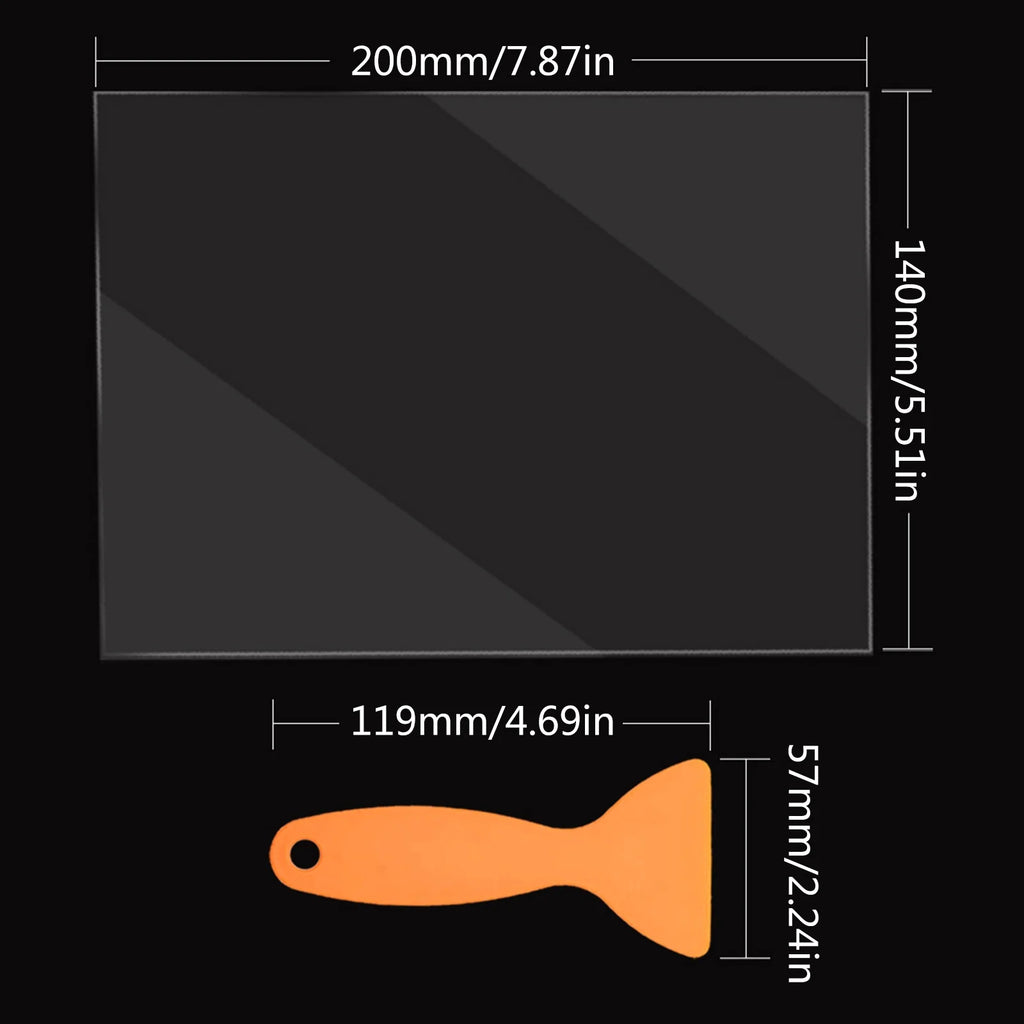 FEP Film 140 x 200 mm 0.15 mm for UV DLP 3D Printers I5234