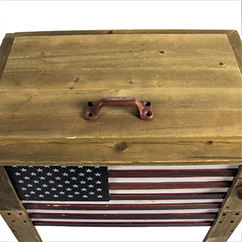 Outdoor Beverage Cooler with Folding Side Tables, 87 Quart U937