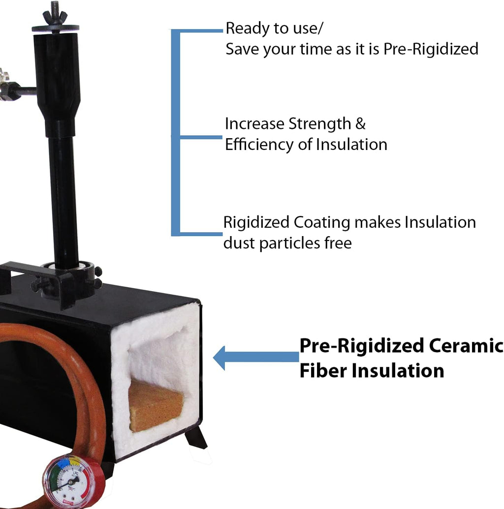 Portable Propane Gas Forge Single Burner with Stand C295