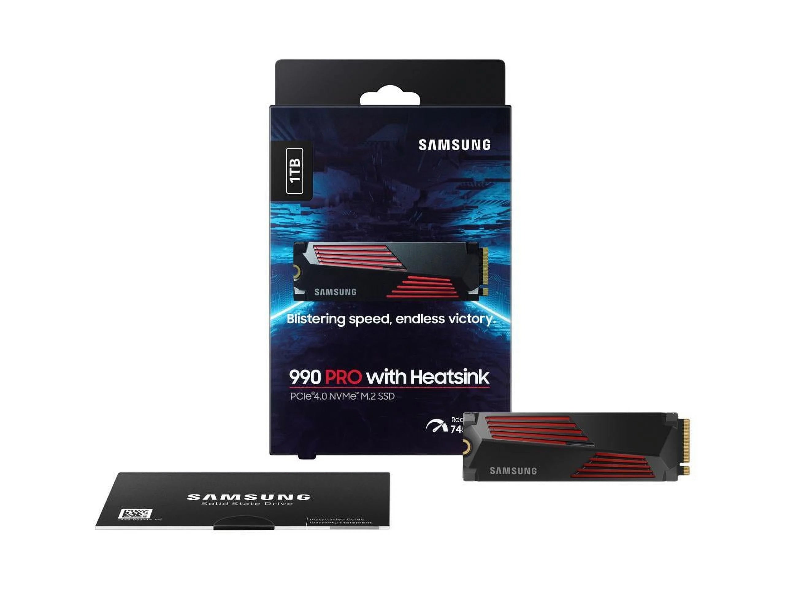 4TB PCIe Gen4 NVMe M.2 Internal SSD with Heatsink M965