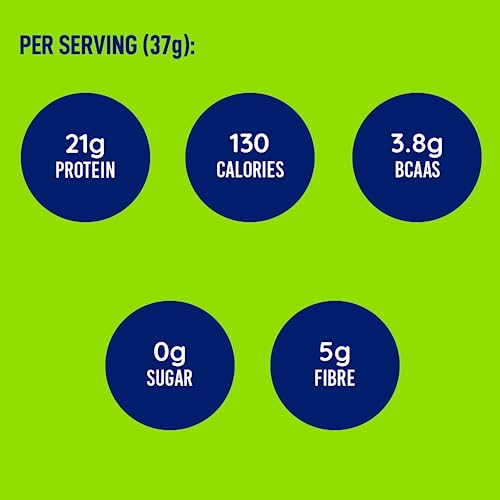 Organic Plant-Based Protein Powder, Natural Chocolate Flavor, 21g Protein N765