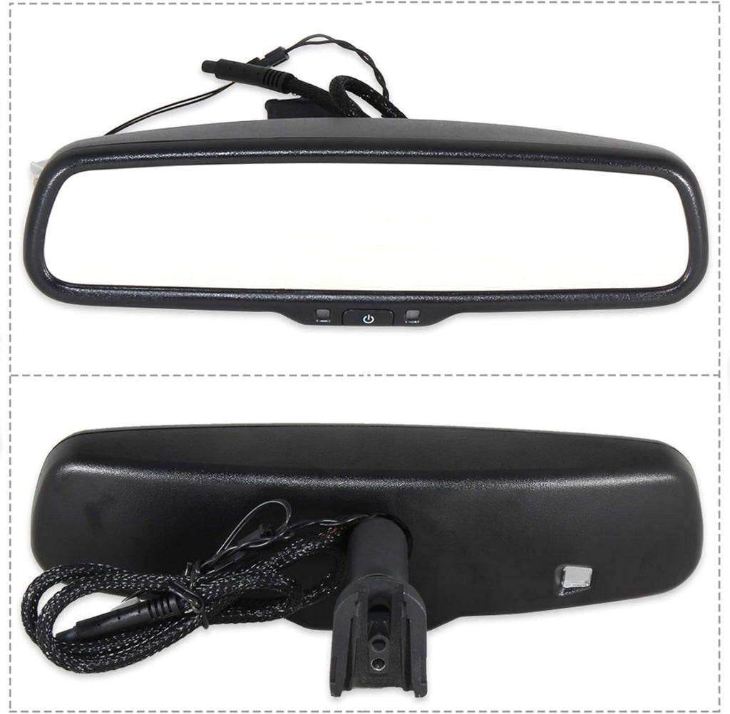 Tailgate Handle Backup Camera with 4.3" LCD Mirror Monitor for Toyota Tacoma 2005-2014 Z817