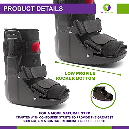 Short Air Cam Walker Boot for Fracture, Sprained Ankle or Foot U264197