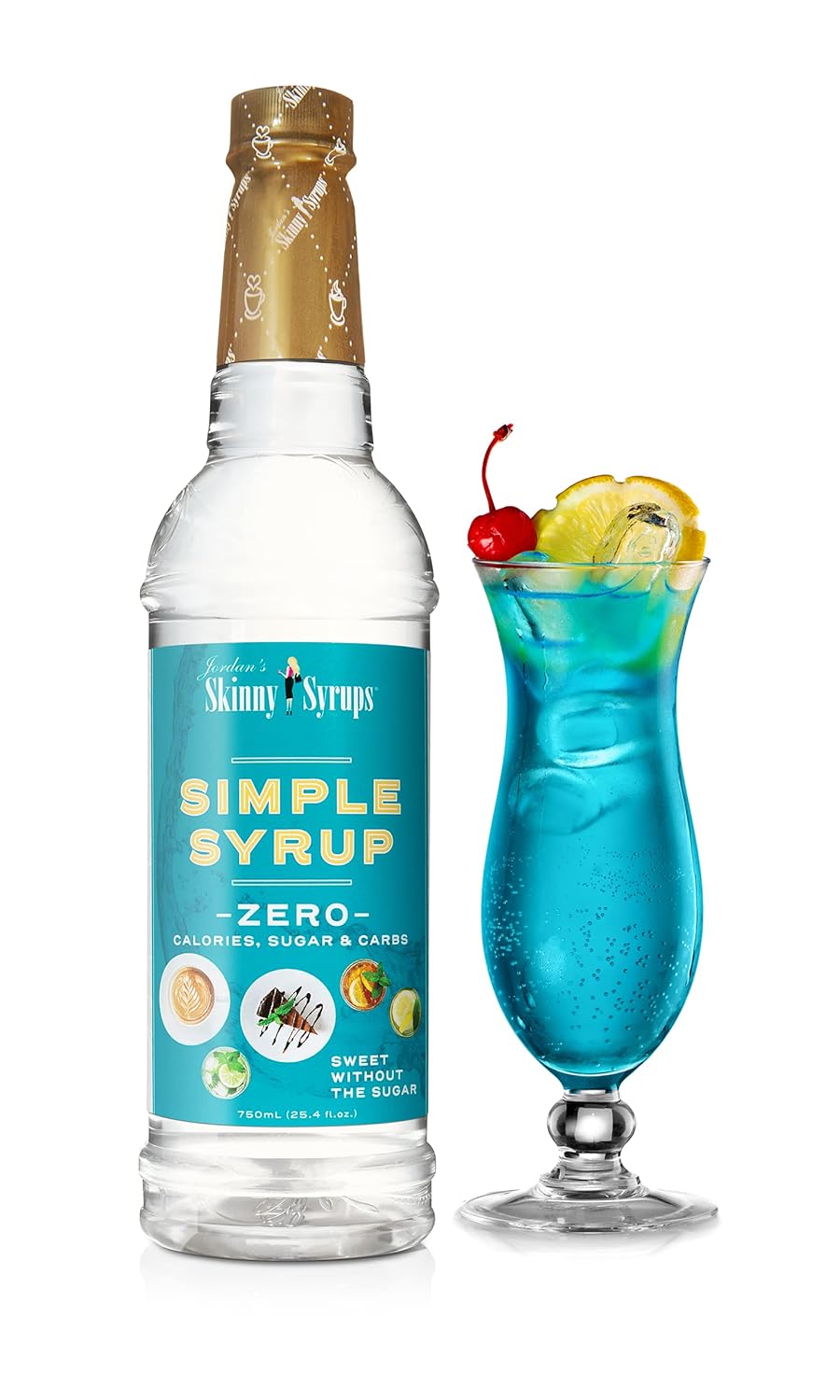 Sugar Free Simple Syrup, Zero Calorie, Keto Friendly S14277