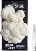 North Spore Organic Lion's Mane Mushroom Spray & Grow Kit (4 lbs) | USDA Certified Organic, Non-GMO, Beginner Friendly & Easy to Use | Grow Your Mushrooms at Home | Handmade in Maine, USA