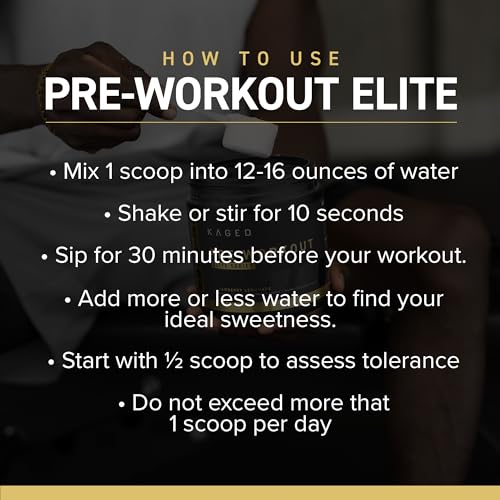 Pre Workout Powder for Men & Women, High Stimulant Energy Focus, Fruit Punch, 20 Servings F282286