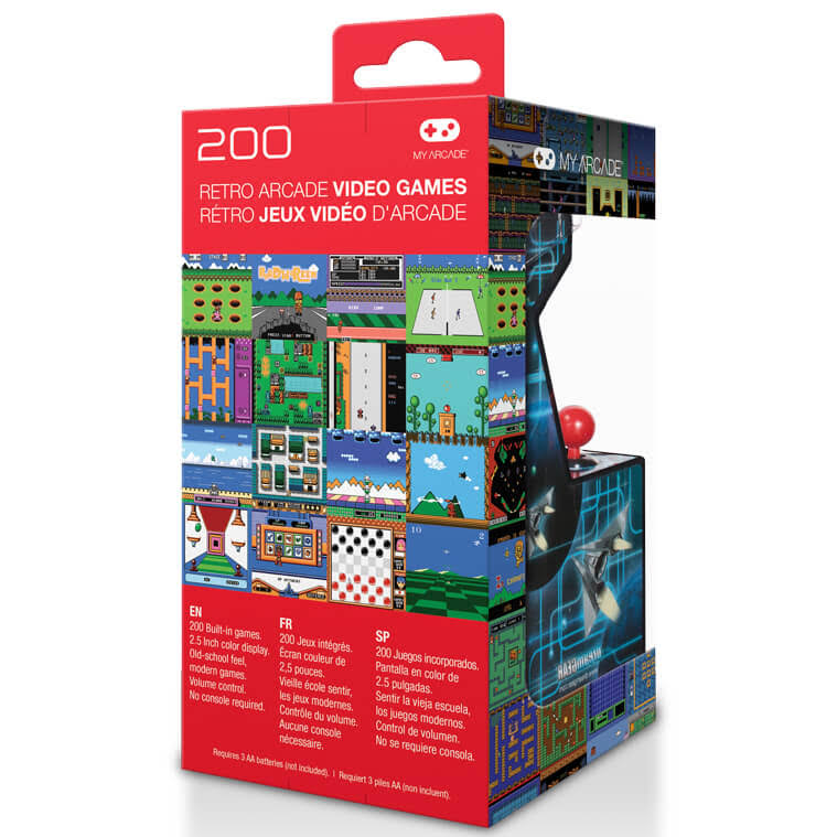 Retro Gaming System with 200 Games N16343