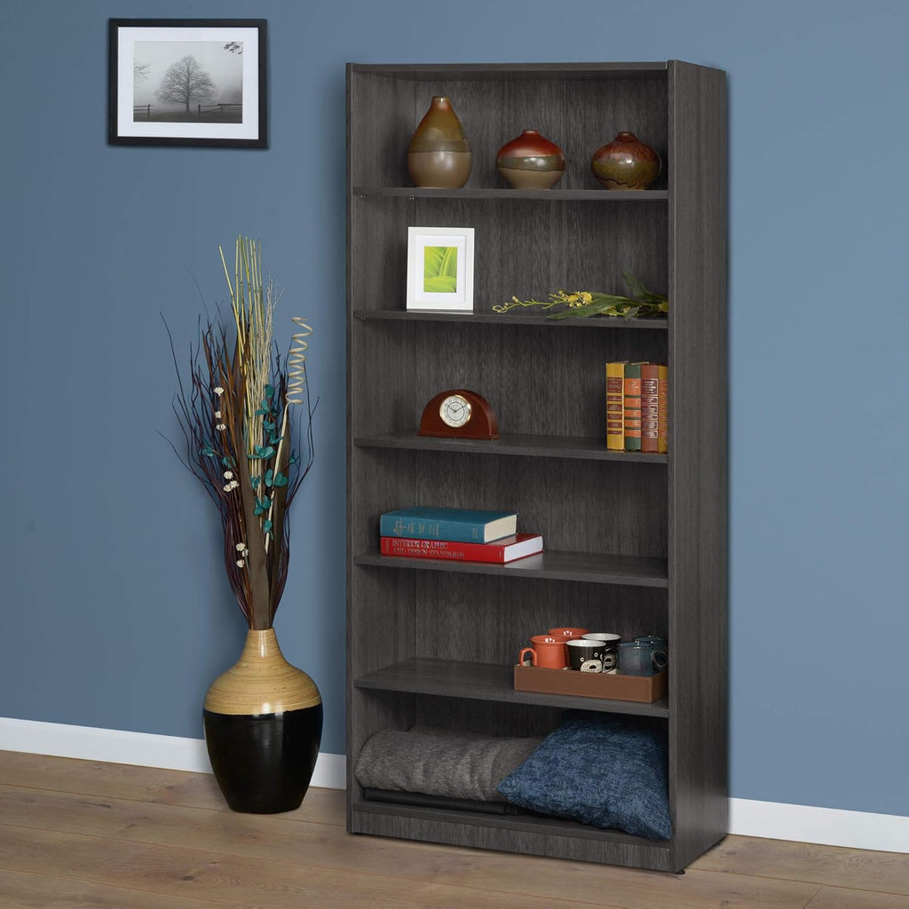 71" High Bookcase in Ash Grey G328867