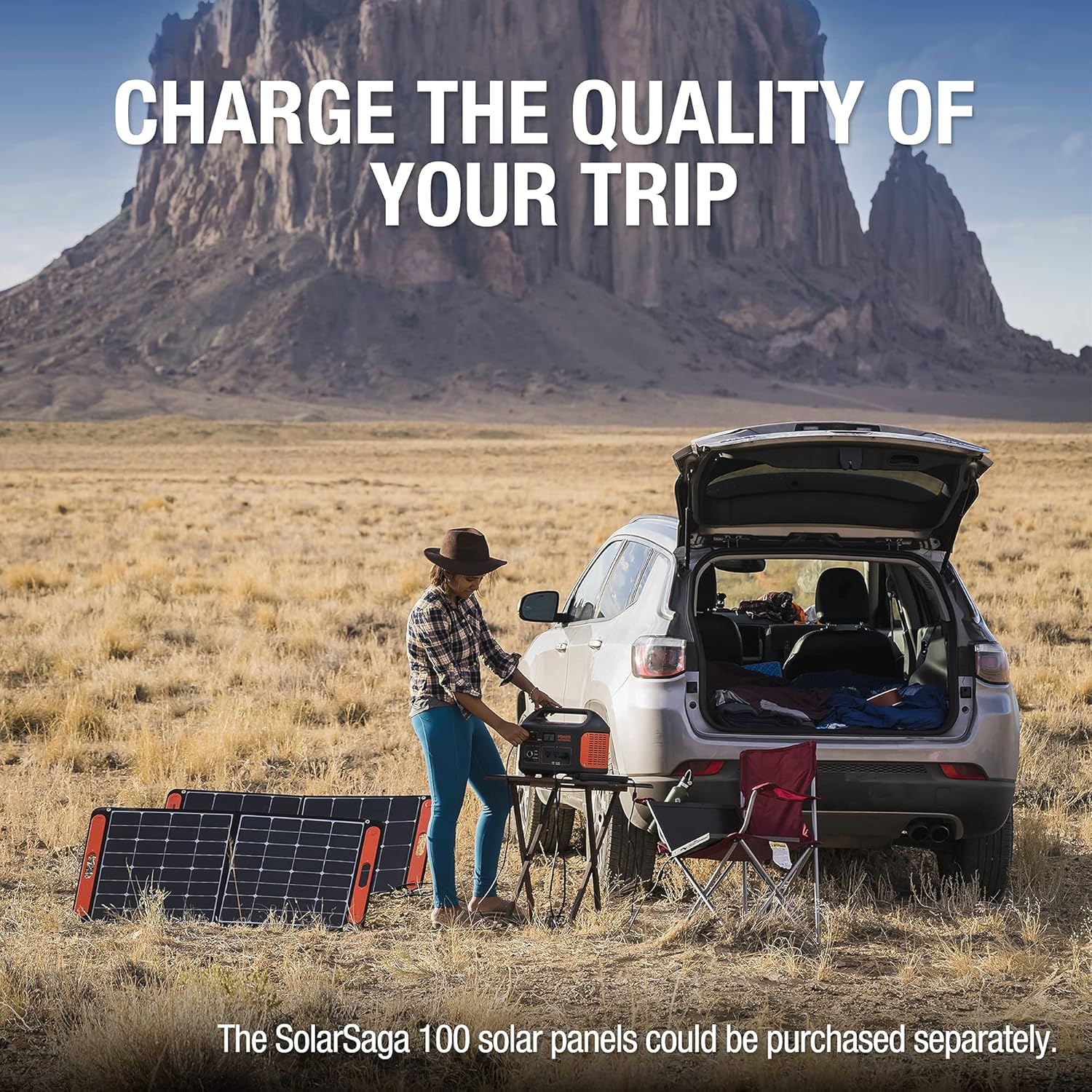 Portable Power Station 1002Wh Solar Generator with 3 AC Outlets for Camping and Emergency G5330