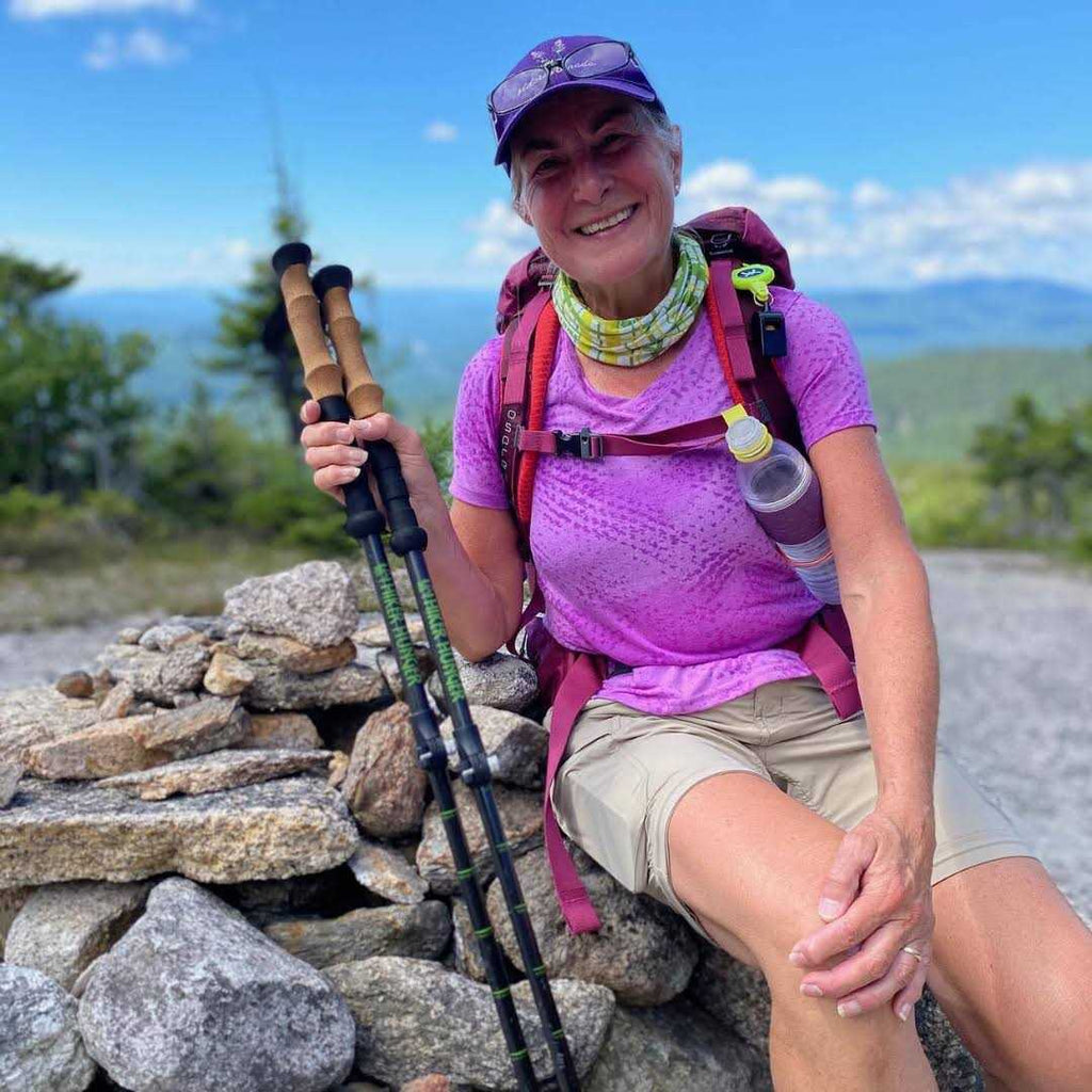 Hiker Hunger Outfitters Hiker Hunger Carbon Fiber Trekking Poles Collapsible Walking - Sports Supplies Online Store