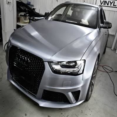 Brushed Gunmetal Aluminium Car Vinyl Wrap Film 152cm x 100cm D611