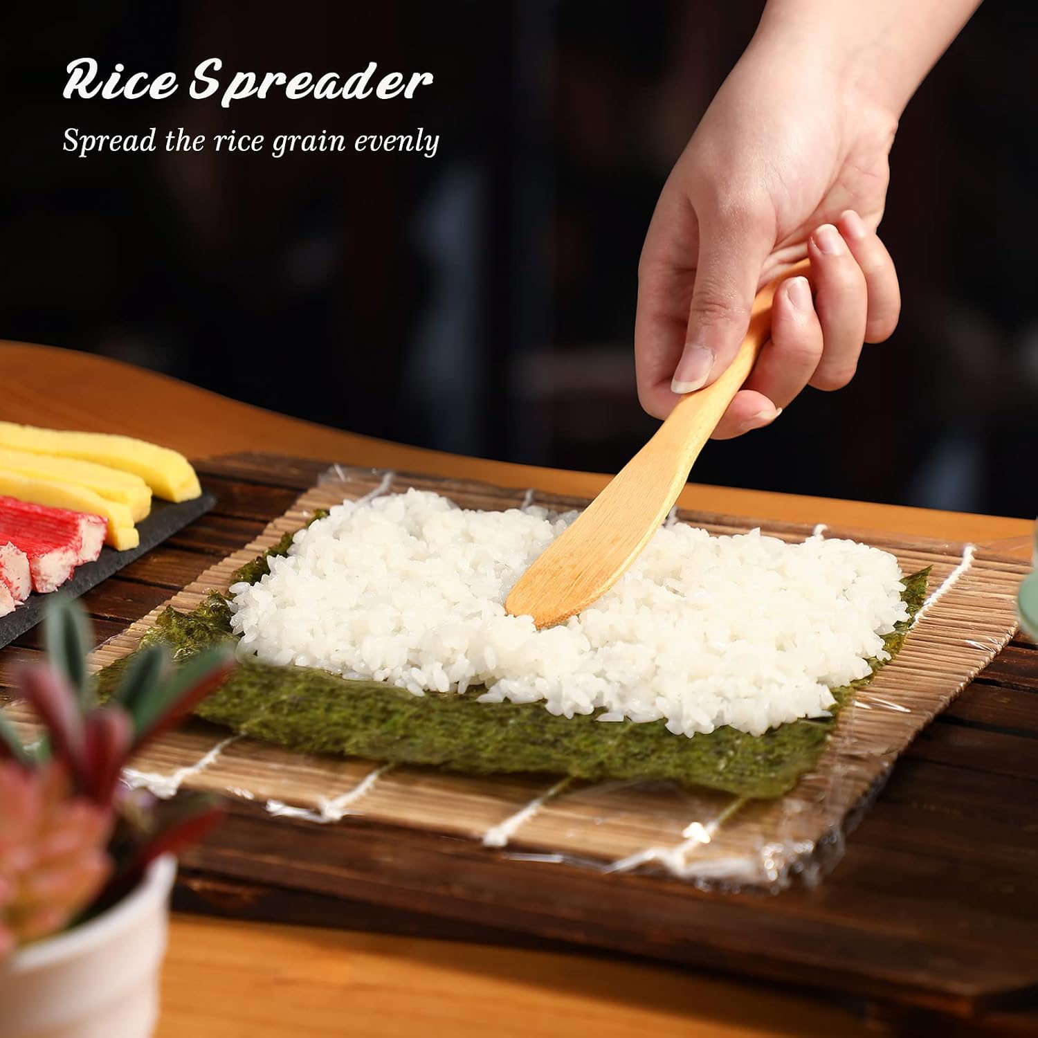 Sushi Making Kit with Bamboo Rolling Mats and Chopsticks K6251