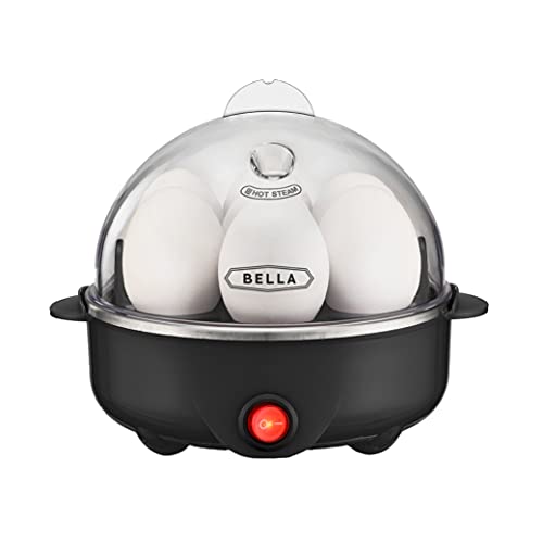 Rapid Electric Egg Cooker for 7 Eggs - Black and White G71863