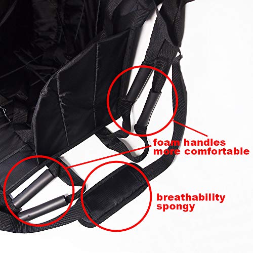 Padded Patient Transfer Belt for Wheelchair and Bedridden Seniors T716