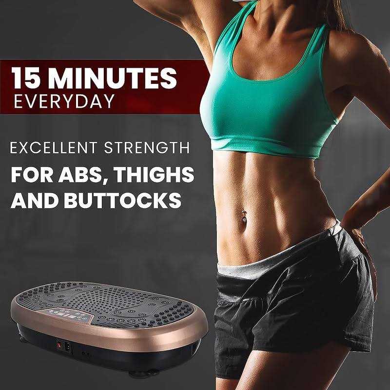 Vibration Plate Exercise Machine Body Vibration Platform R25180