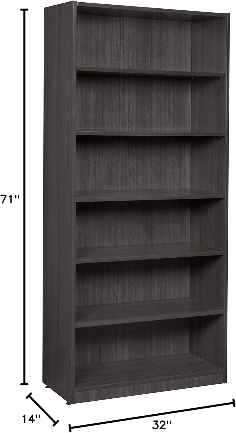 71" High Bookcase in Ash Grey G328867