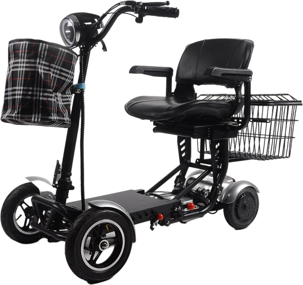 Foldable 4 Wheel Mobility Scooter for Seniors with Long Range Battery Z607344