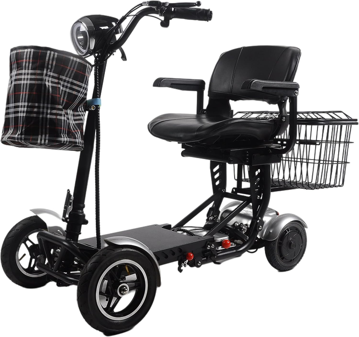 Foldable 4 Wheel Mobility Scooter for Seniors with Long Range Battery Z607344