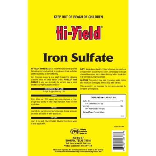 Iron Sulfate (4 lbs.) L380593