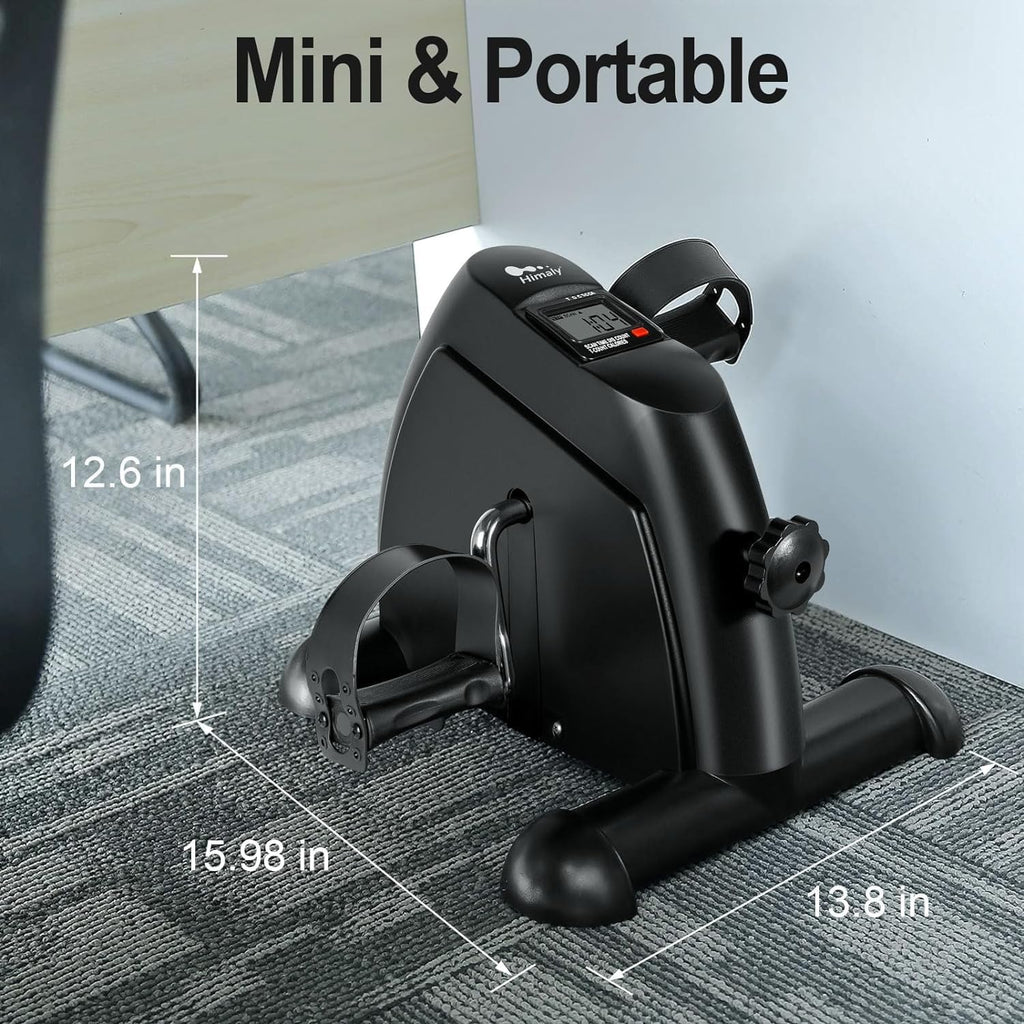 Under Desk Exercise Bike Pedal Exerciser with LCD Display X536