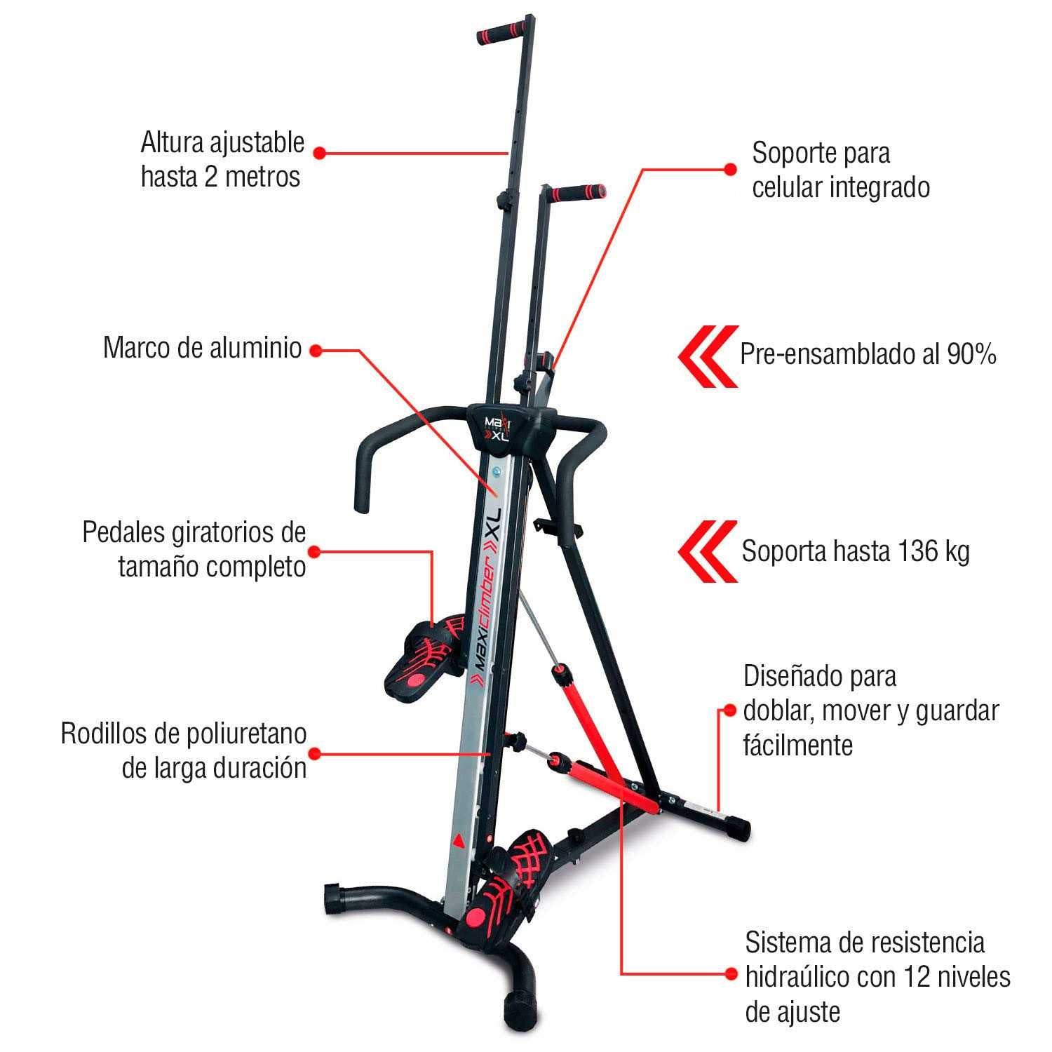 Hydraulic Resistance Vertical Climber B4393