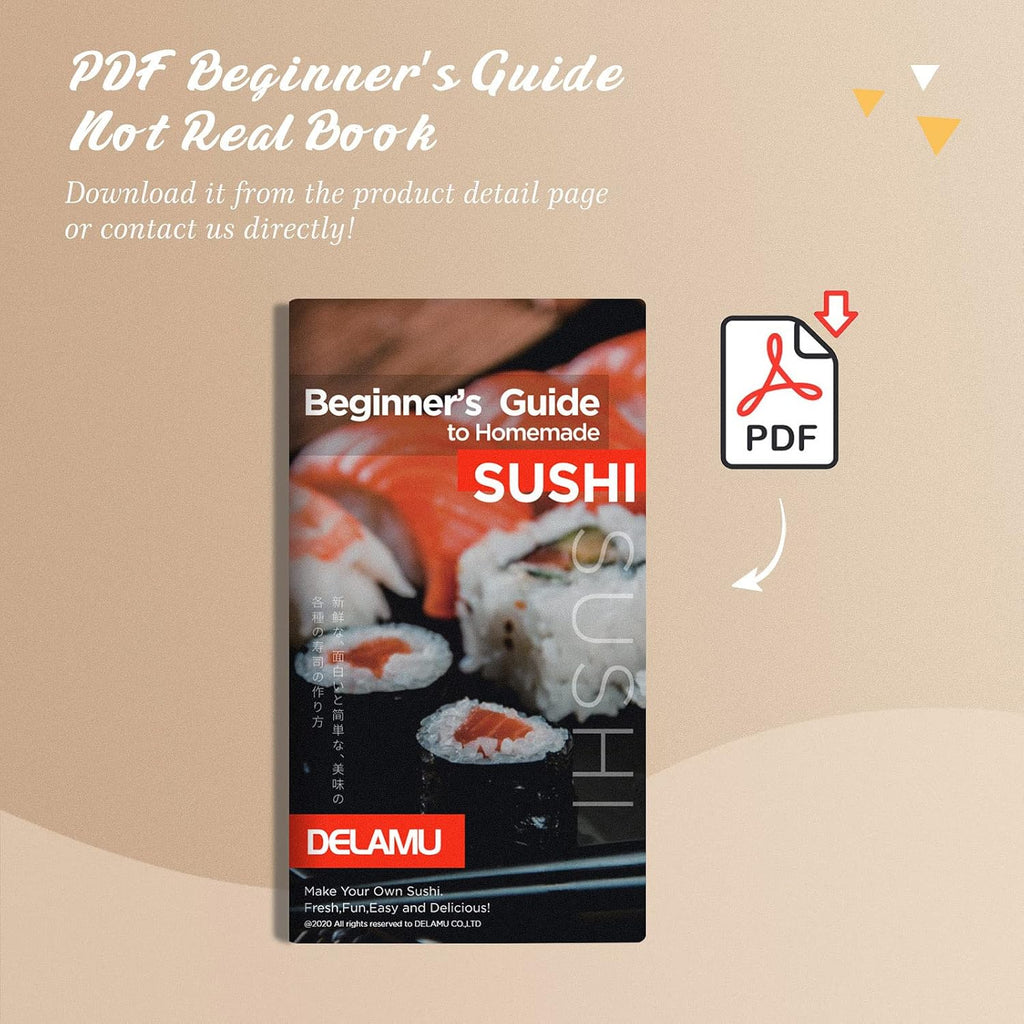 Sushi Making Kit with Bamboo Rolling Mats and Chopsticks K6251