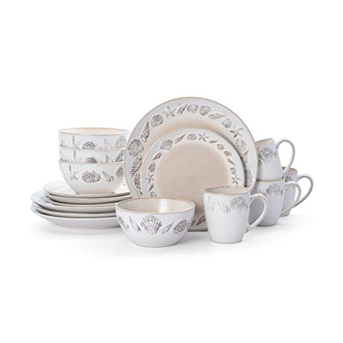 16-Piece Dinnerware Set, Beige R7820