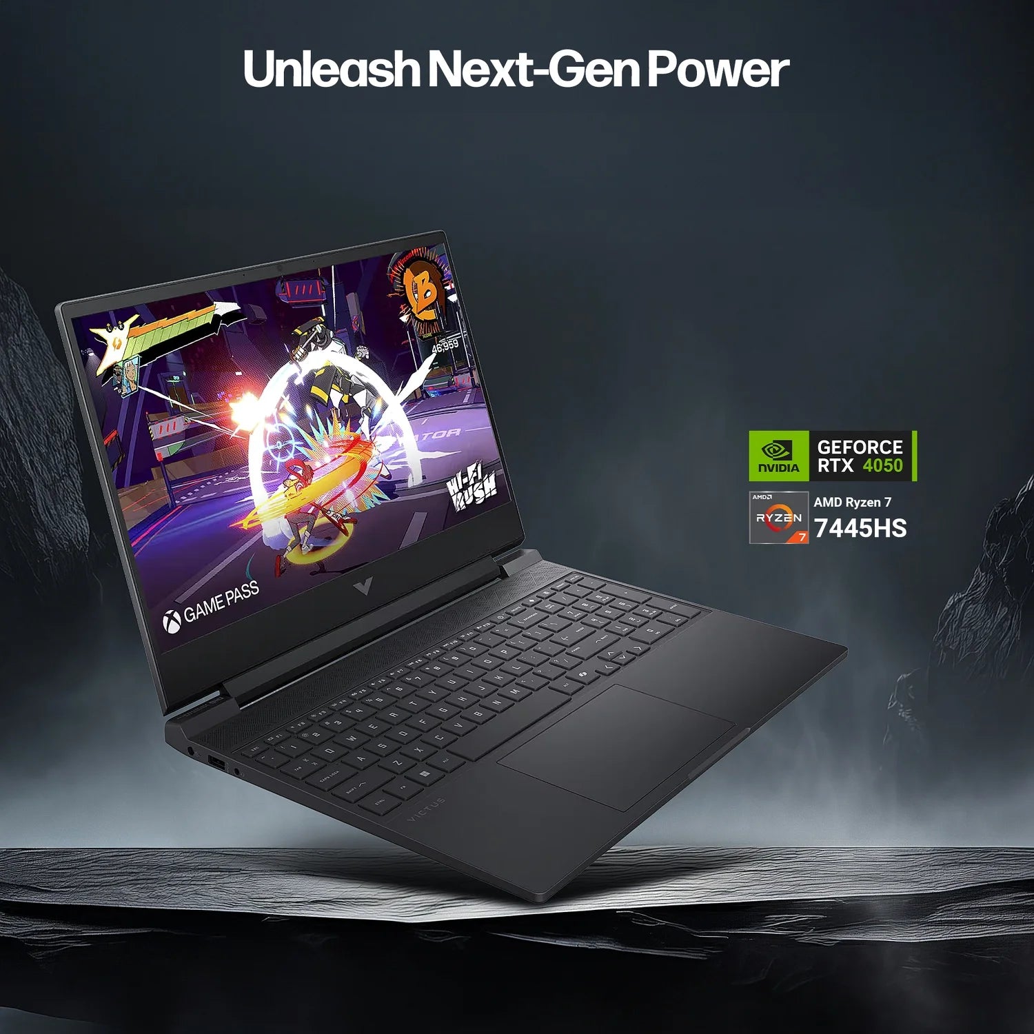 15.6" FHD 144Hz Gaming Laptop, AMD Ryzen 7, 64GB RAM, RTX 4050, 2TB SSD G364