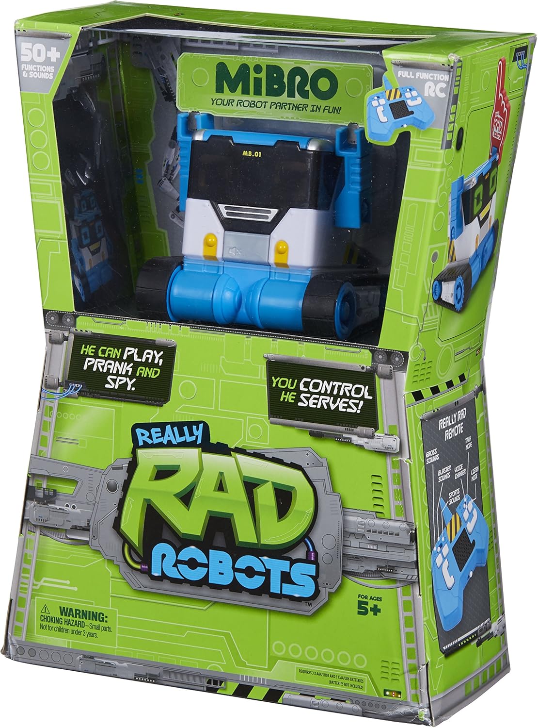 Interactive Remote Control Robot with 50+ Functions and Sounds M579