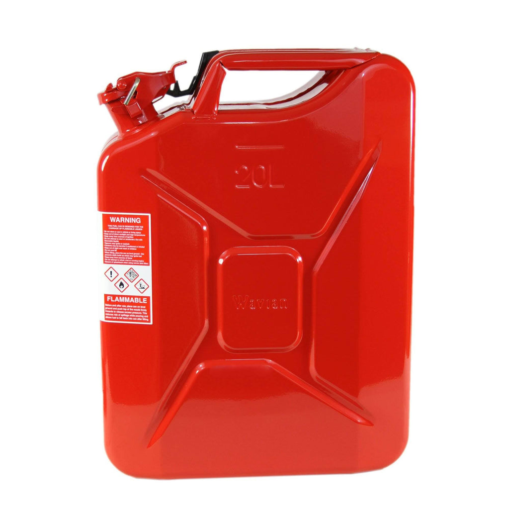 5.3 Gallon 20 Liter Carb Fuel Jerry Can with Spout, Red W14338