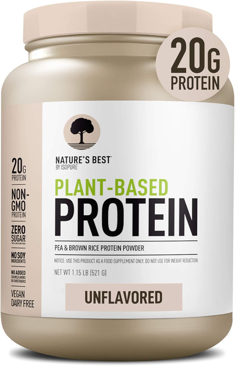 Whey Protein Isolate Powder, Unflavored, 25g Protein, Zero Carb, Keto Friendly, 3 Pound (Pack of 2) R8640