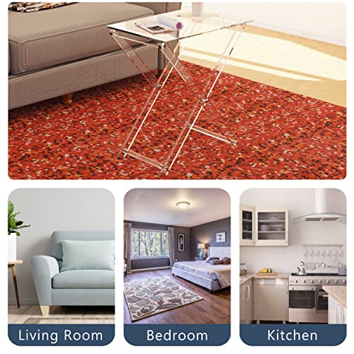 Acrylic Folding TV Tray Table with 2 Removable Trays W3096
