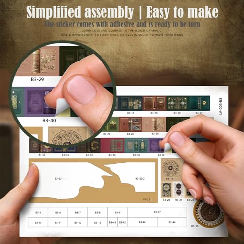 DIY Dollhouse Miniature Wooden Furniture Kit with Dust Proof Cover and Music Box Y781852