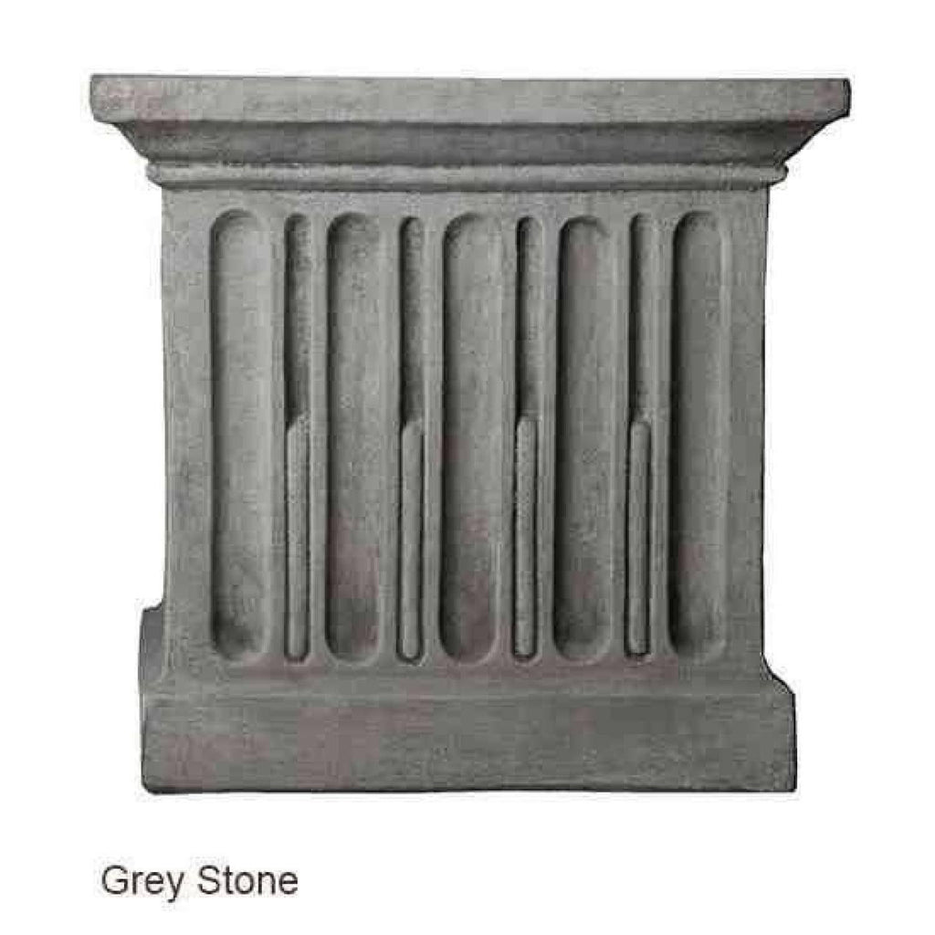 Yin Yang Stone Pedestal Birdbath T4546