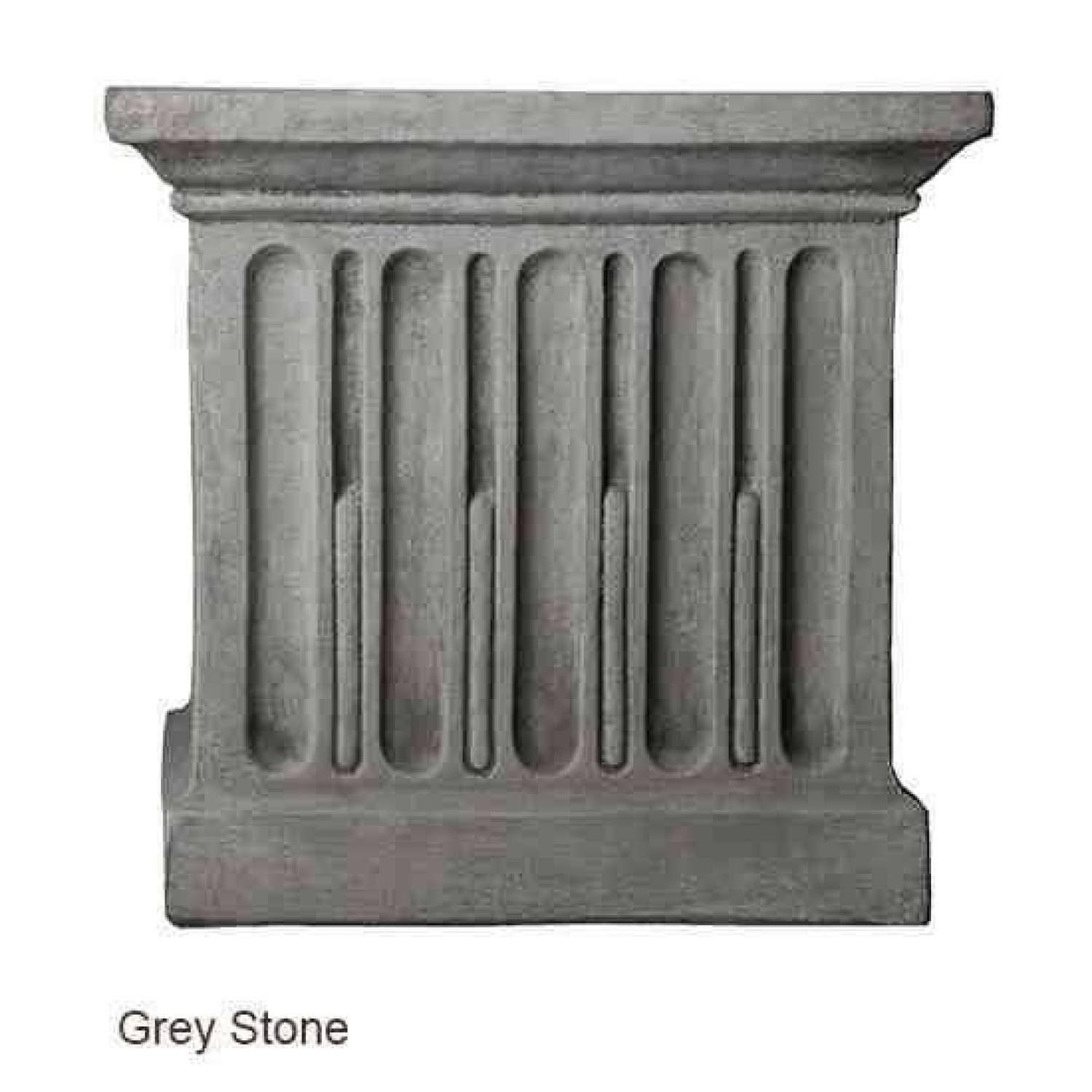 Yin Yang Stone Pedestal Birdbath T4546