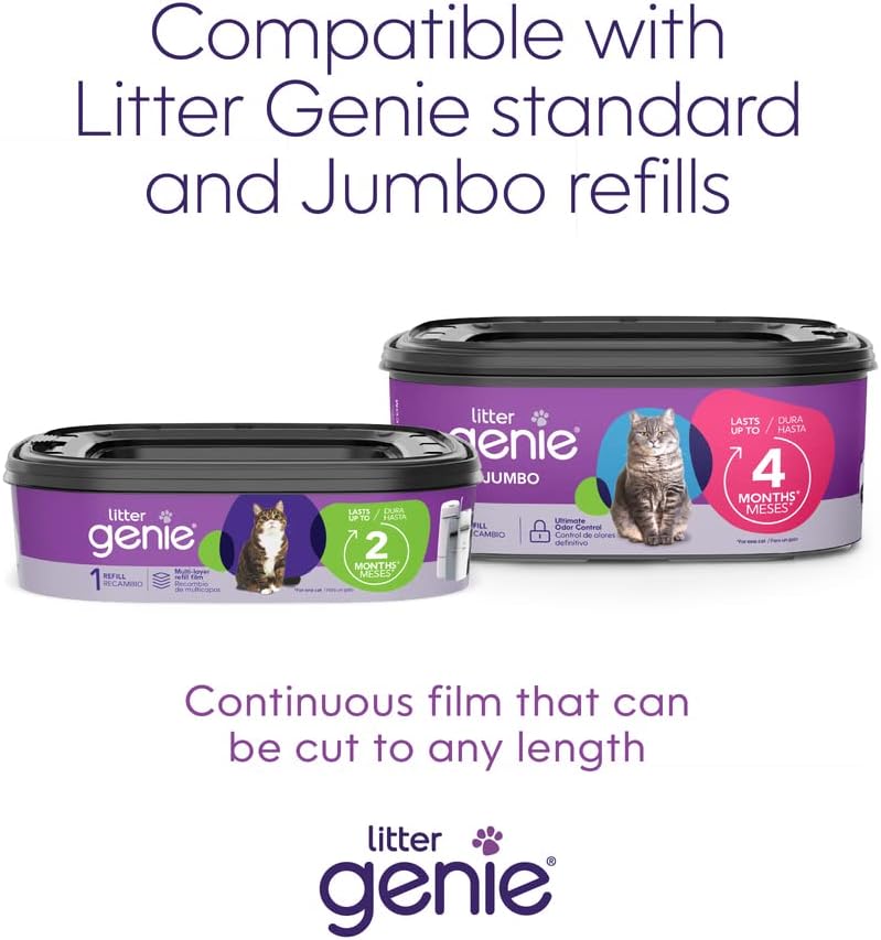 Cat Litter Box Waste Disposal System with Odor Control Refill Bag B799007
