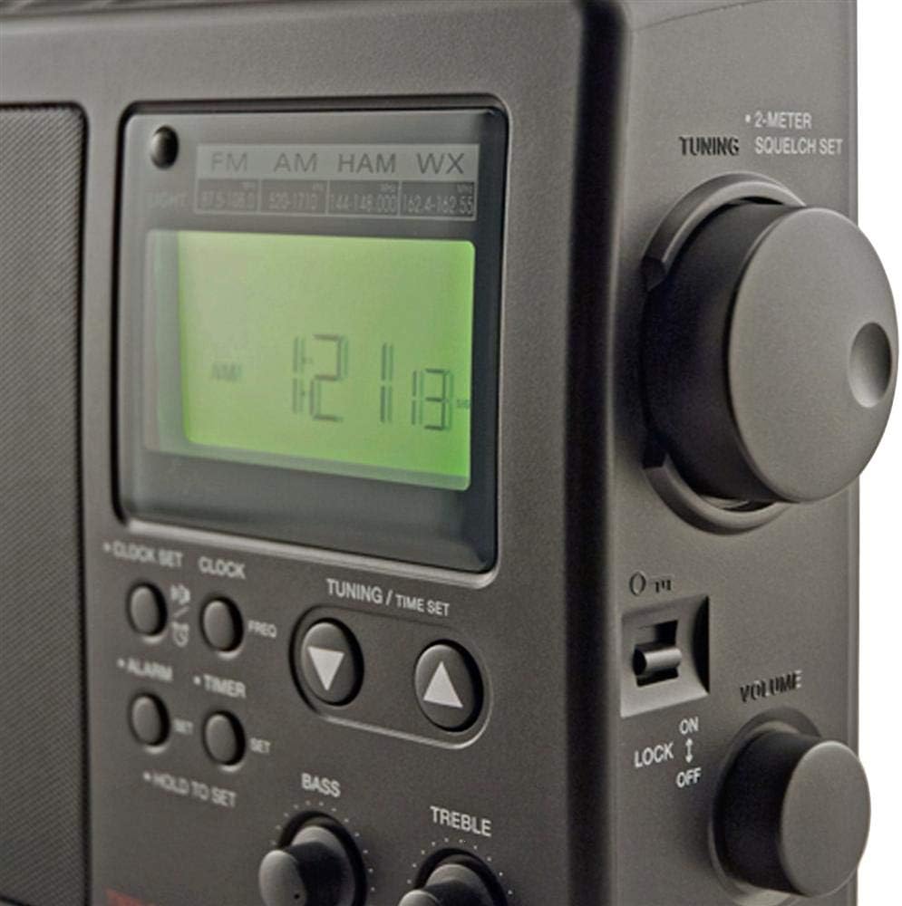 Portable AM FM Weather Radio with 2-Meter Ham Band Q405553