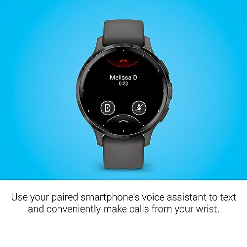 Smart Watch with 1.2-Inch AMOLED Touchscreen and Silicone Band Q453726
