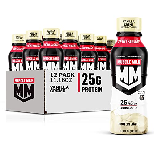Protein Shake Vanilla Creme 11.16 Fl Oz & Protein Shake Knockout Chocolate R36527